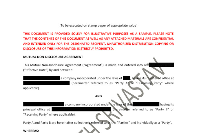 do nda drafting to protect your business secrets
